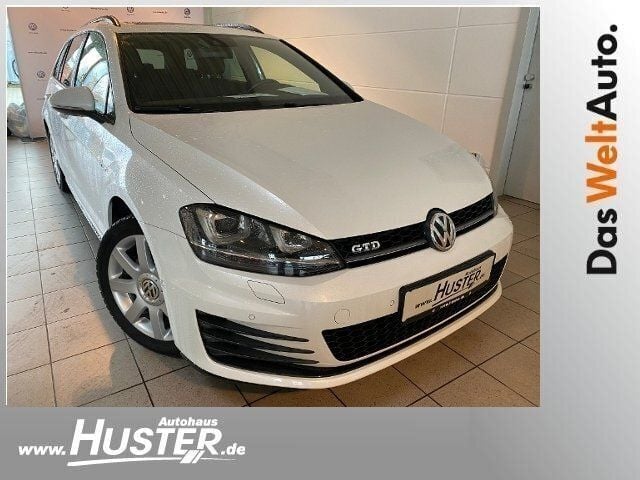 Weiß Gebraucht 2016 VW Golf VII GTD Kombi | 18.960 € (Fairer Preis) - Bild 1/4