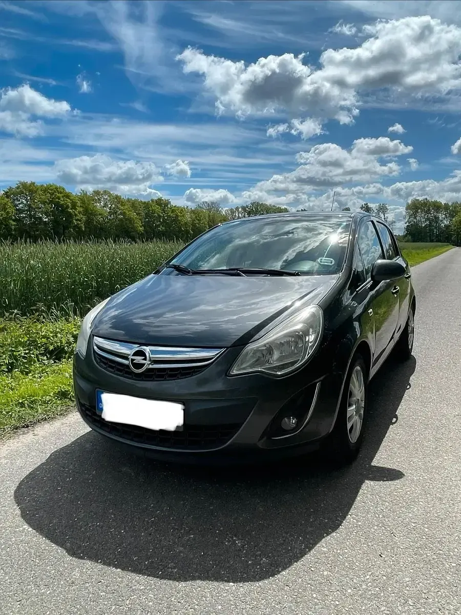 Gebraucht Opel Corsa 69 PS (50 kW) 2012 Grau Kleinwagen