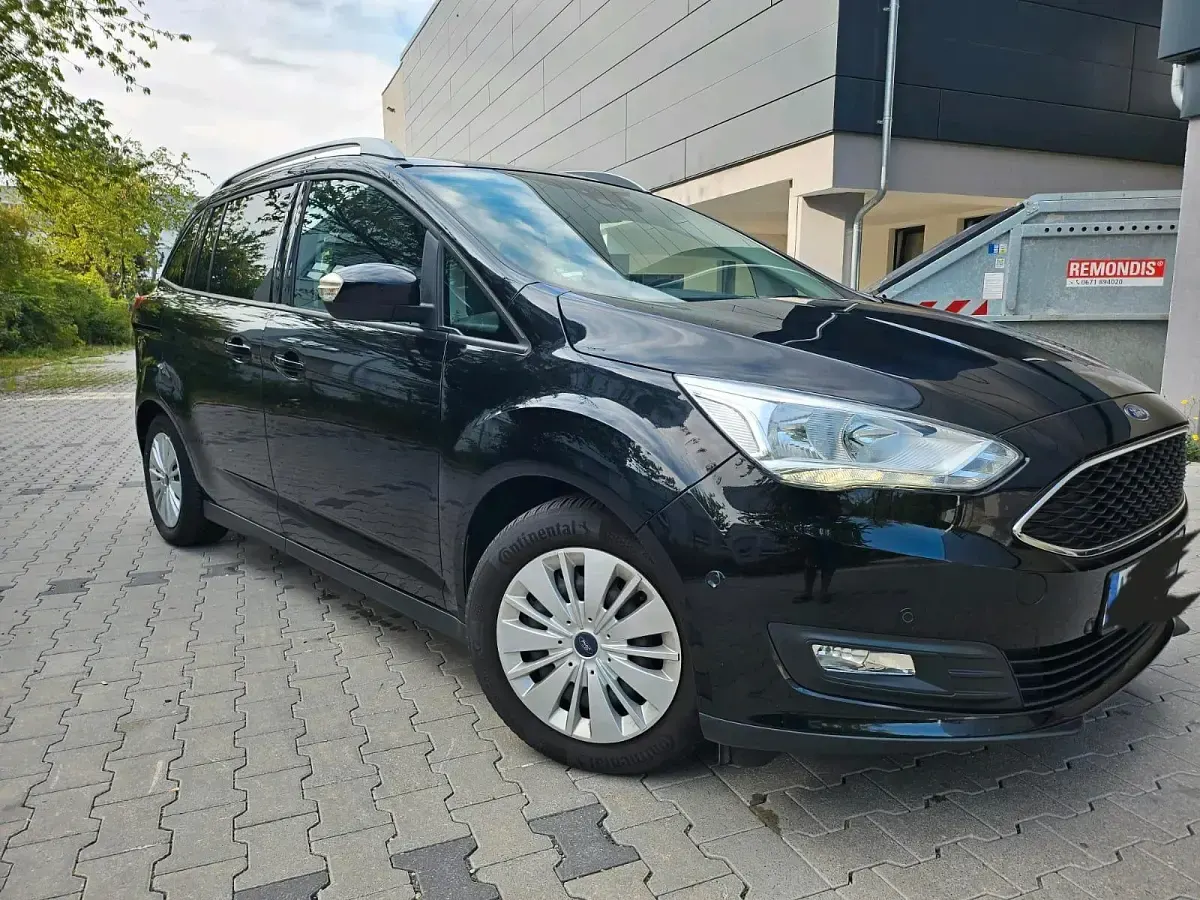Gebraucht Ford Grand C-Max 125 PS (91 kW) 2018 Schwarz Van / Kleinbus