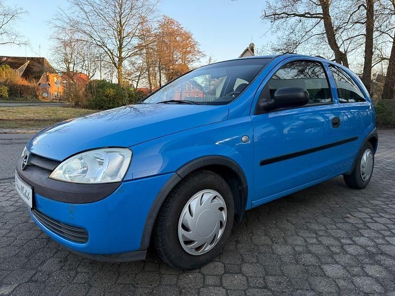 Gebraucht Opel Corsa 75 PS (55 kW) 2002 Blau Kleinwagen
