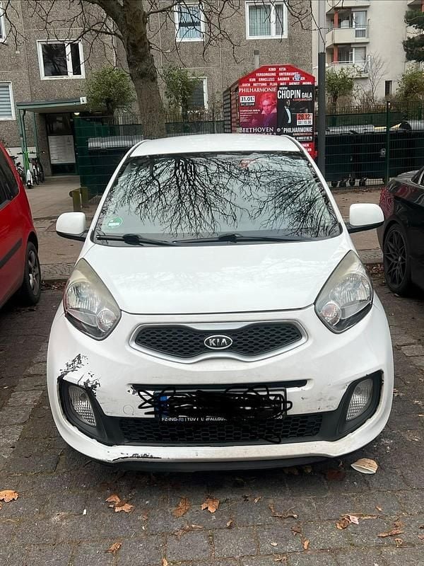 Weiß Gebraucht 2011 Kia Picanto Kleinwagen | 2.650 € (Etwas zu teuer) - Bild 1/4