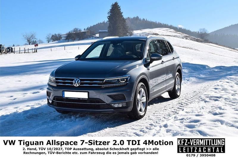 Gebraucht VW Tiguan Allspace Highline 190 PS (139 kW) 2018 Grau SUV