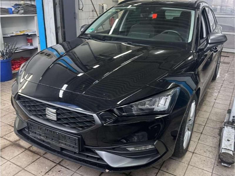 Gebraucht Seat Leon FR 190 PS (139 kW) 2022 Midnight schwarz metallic Kombi