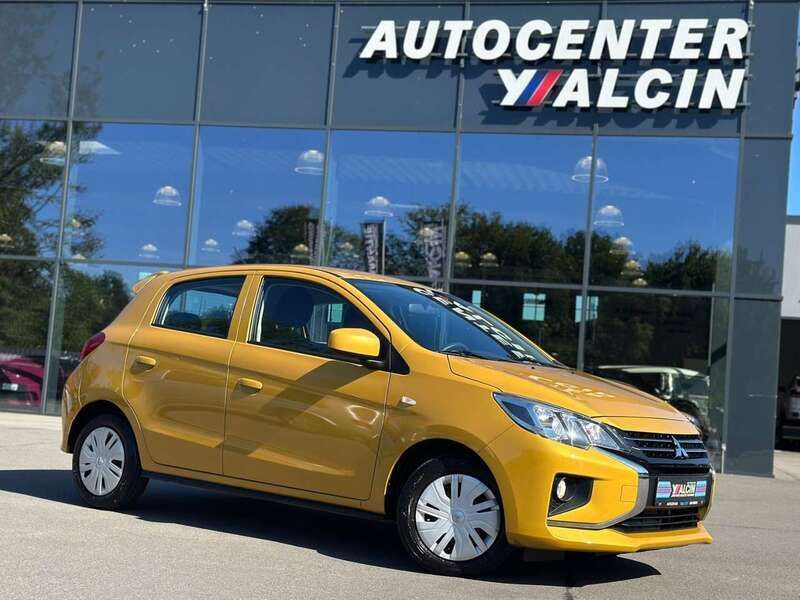 Gelb Gebraucht 2020 Mitsubishi Space Star Spirit Kleinwagen | 7.890 € (Fairer Preis) - Bild 1/4