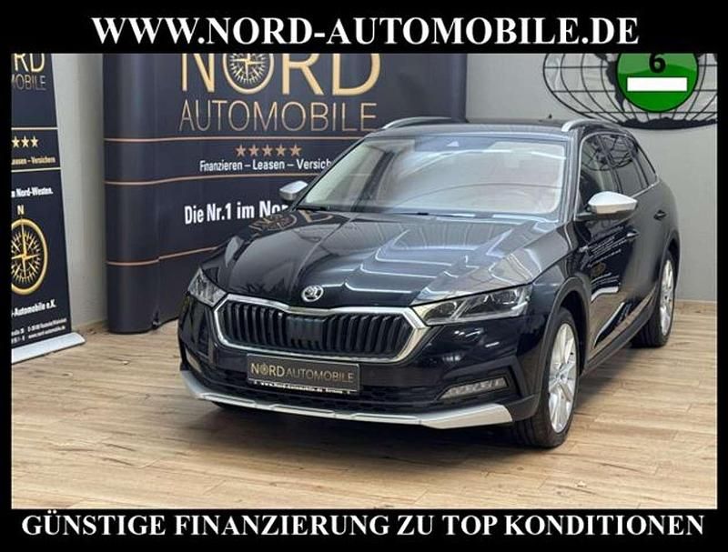 Schwarz Gebraucht 2022 Skoda Octavia Scout 4x4 Kombi | 24.490 € (Etwas zu teuer) - Bild 1/3