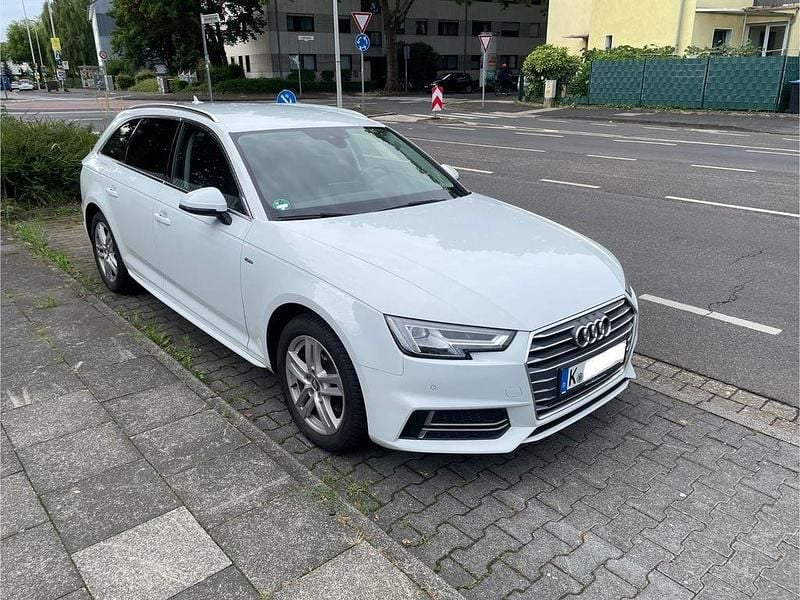 Weiß Gebraucht 2016 Audi A4 S-Line Kombi | 13.999 € (Guter Preis) - Bild 1/4