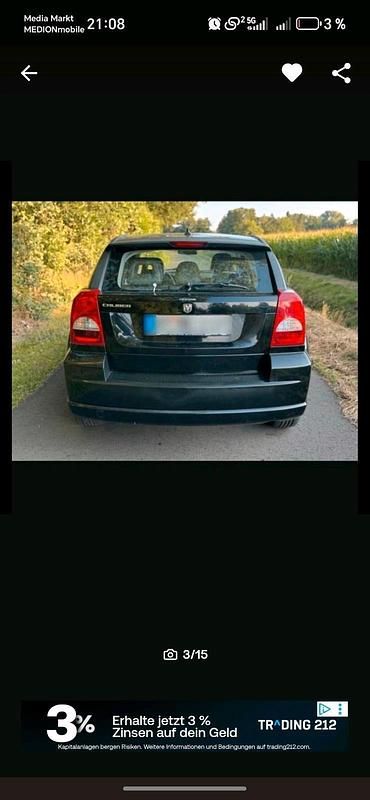 Second-hand Dodge Caliber 150 CP (110 kW) 2006 Negru Hatchback