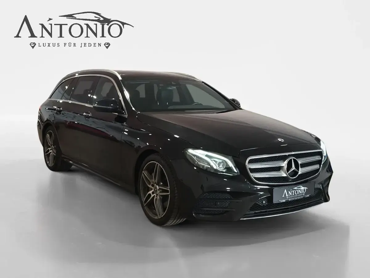 Gebraucht Mercedes E200 AMG line 184 PS (135 kW) 2018 Schwarz Kombi