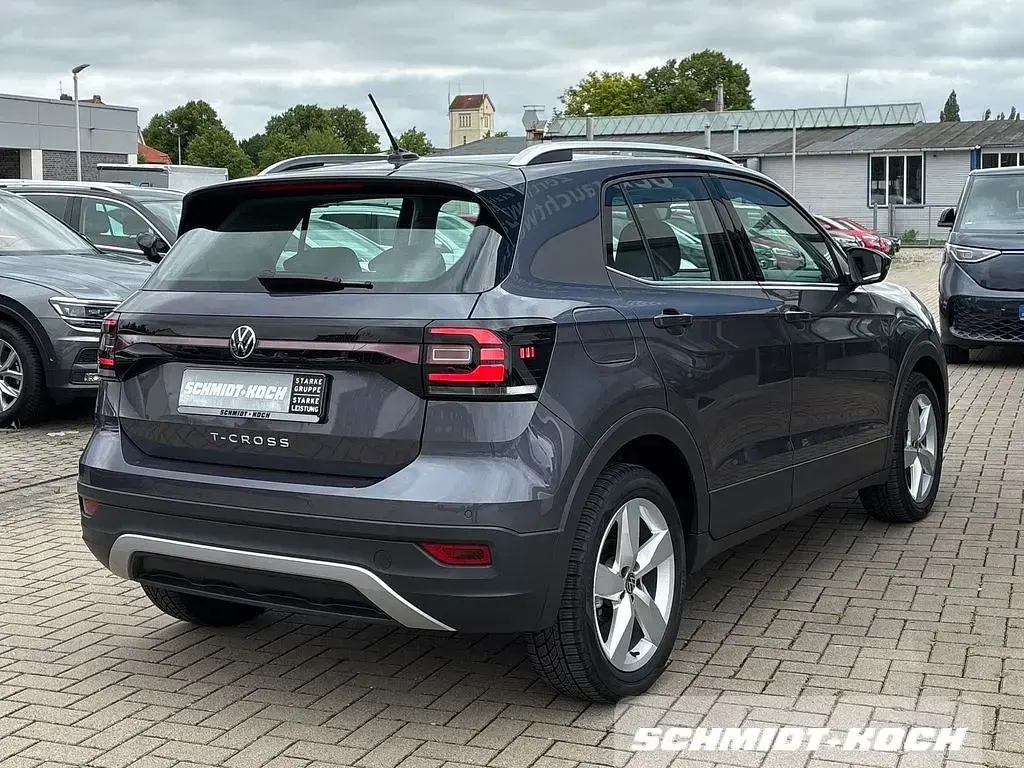 Gebraucht VW T-Cross Style 110 PS (80 kW) 2022 Rauchgrau (grau) SUV