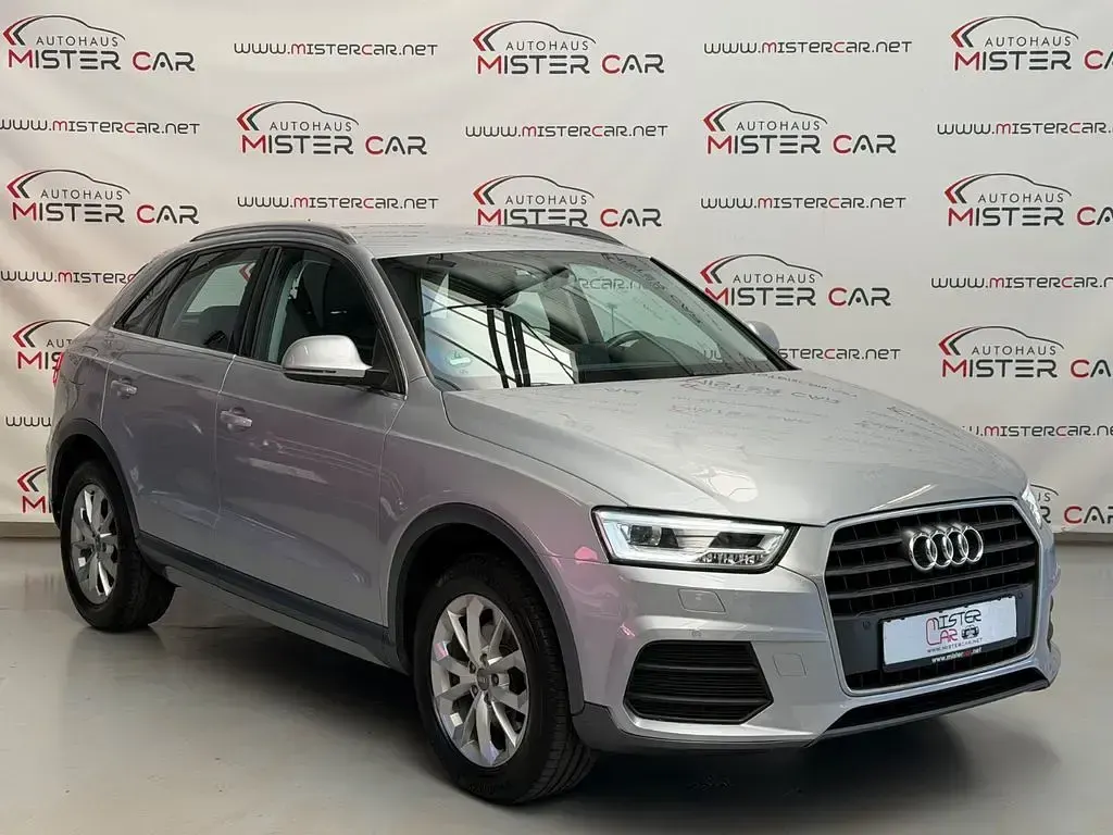 Gebraucht Audi Q3 Design 150 PS (110 kW) 2015 Silber SUV