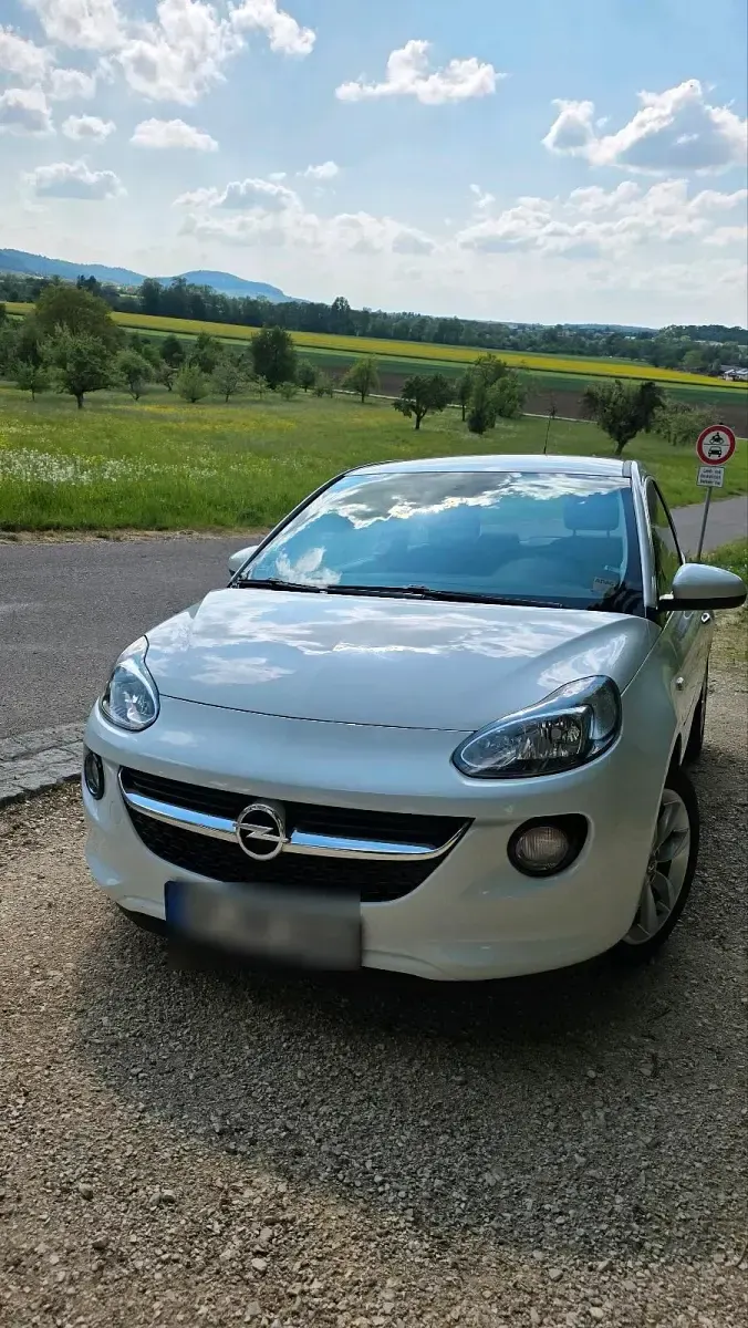 Gebraucht Opel Adam 69 PS (50 kW) 2013 Weiß Kleinwagen