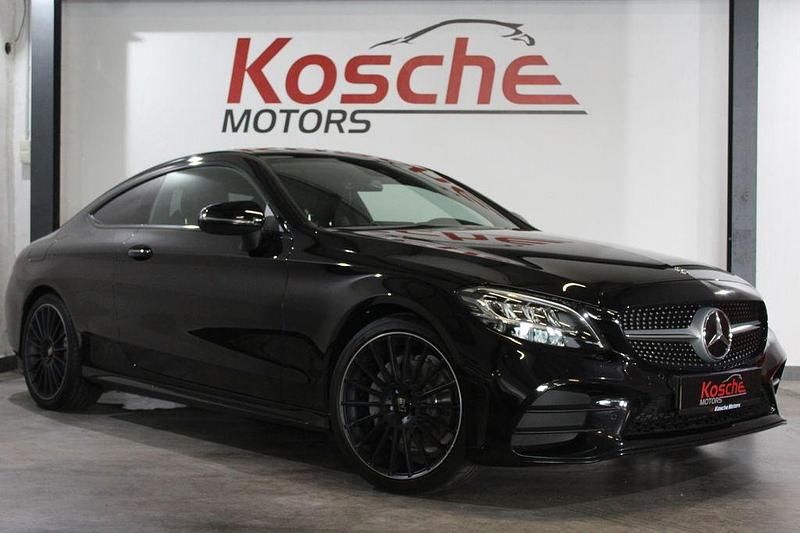 Schwarz Gebraucht 2020 Mercedes C200 Sport Coupé | 29.880 € (Fairer Preis) - Bild 1/4