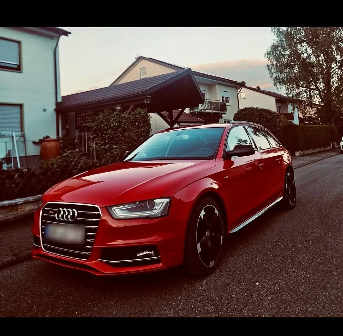 Gebraucht Audi A4 S-Line 190 PS (139 kW) 2015 Rot Kombi