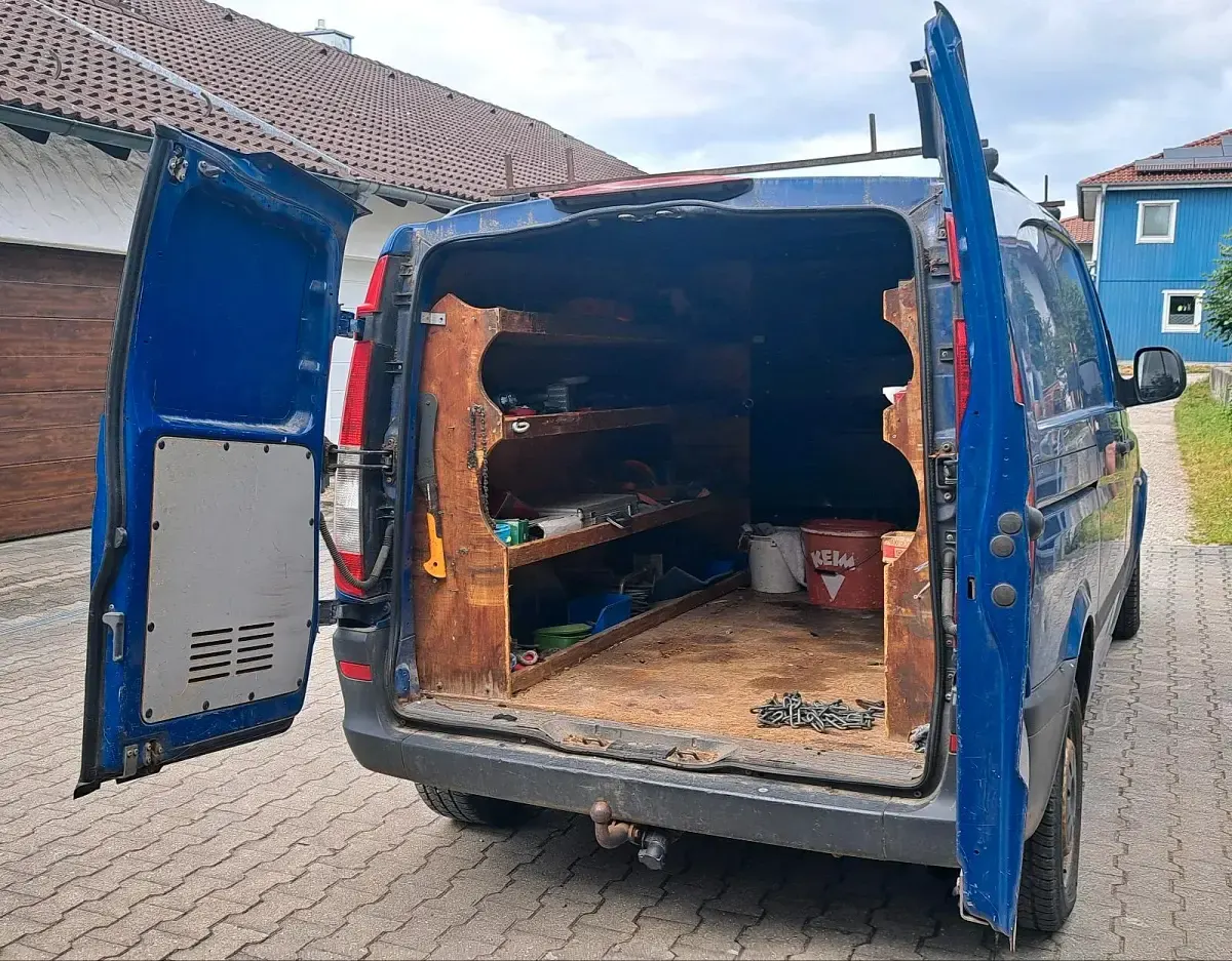 Gebraucht Mercedes Vito 95 PS (69 kW) 2006 Blau Van