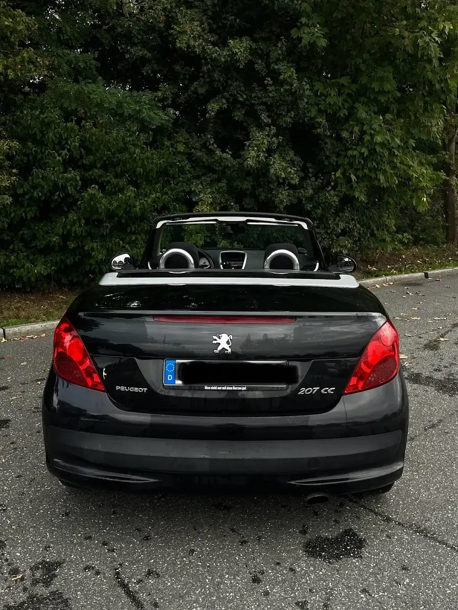Gebraucht Peugeot 207 CC 150 PS (110 kW) 2007 Schwarz Cabrio
