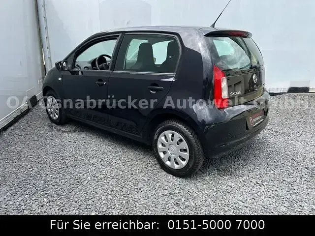 Gebraucht Skoda Citigo Ambition 60 PS (44 kW) 2012 Schwarz Kleinwagen