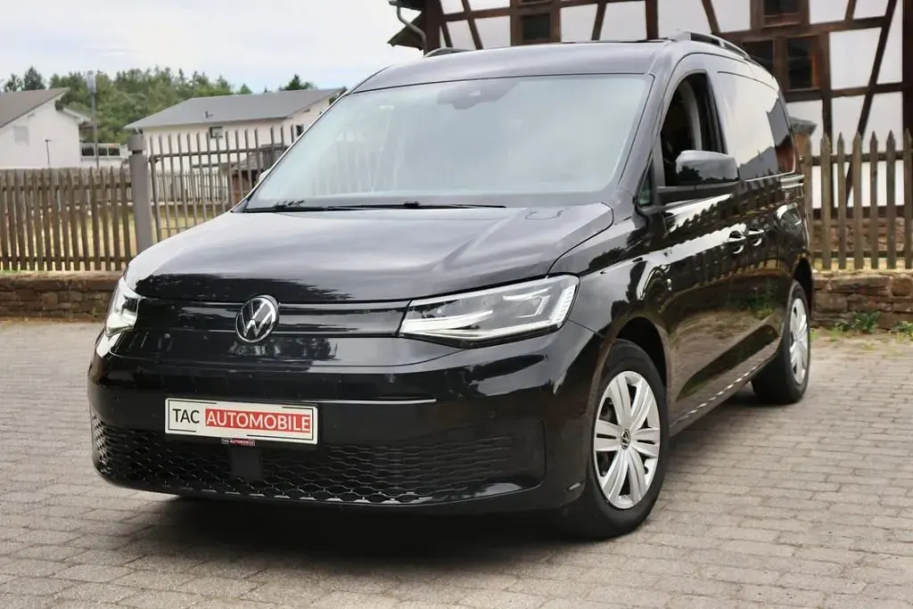 Gebraucht VW Caddy 122 PS (89 kW) 2021 Schwarz Van / Kleinbus