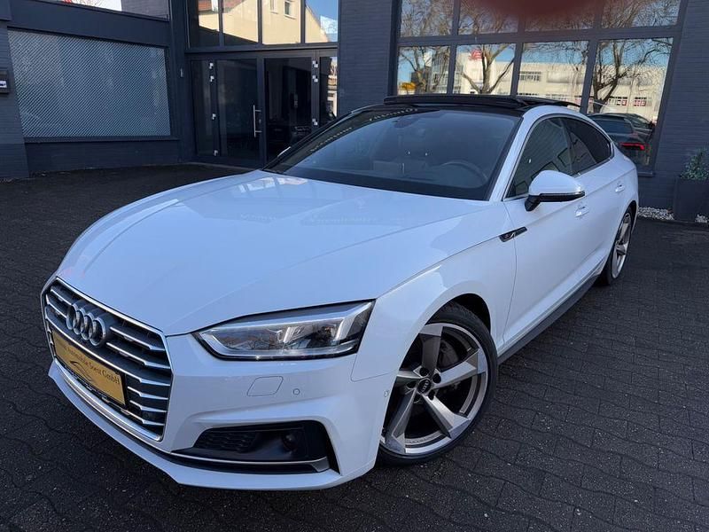 Gebraucht Audi A5 Sportback S-Line 252 PS (185 kW) 2018 Weiß Kleinwagen