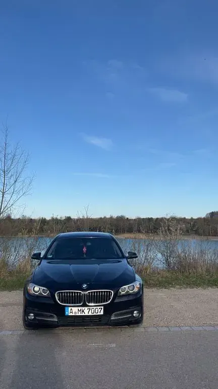 Używany BMW 520 190 KM (139 kW) 2016 Czarny Sedan/Limuzyna