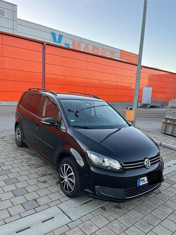 Gebraucht VW Touran 140 PS (102 kW) 2011 Schwarz Van / Kleinbus