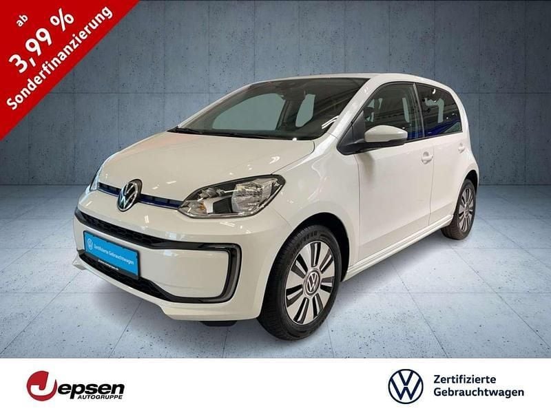Pure white Gebraucht 2021 VW e-up! United Kleinwagen | 13.370 € (Fairer Preis) - Bild 1/4