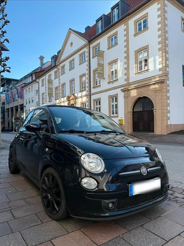 Gebraucht Fiat 500 101 PS (74 kW) 2012 Schwarz Cabrio