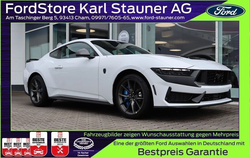 Oxford white Neu 2024 Ford Mustang Dark Horse Coupé | 64.480 € (Etwas zu teuer) - Bild 1/4