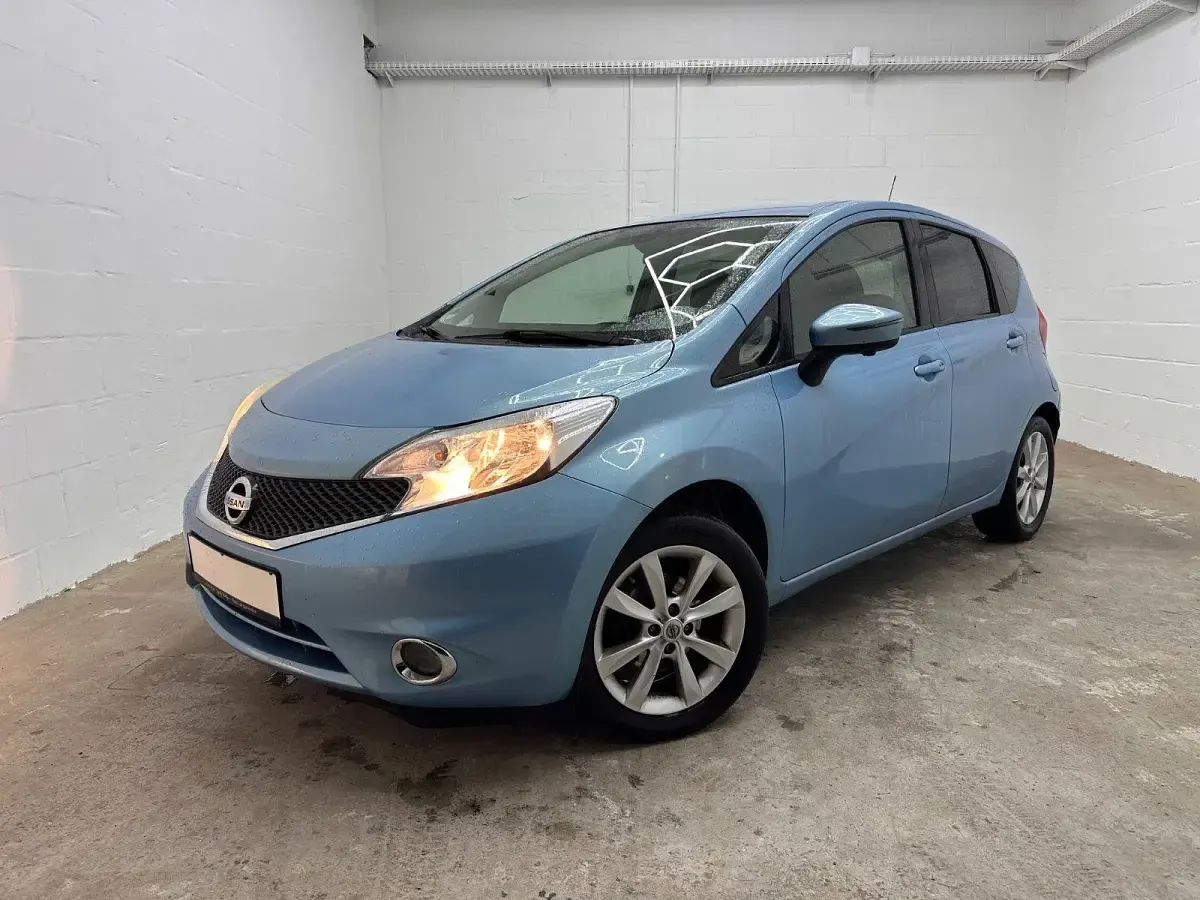 Second-hand Nissan Note Tekna 98 CP (72 kW) 2014 Albastru Hatchback