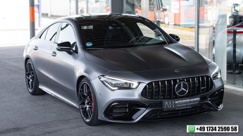 Grau Gebraucht 2019 Mercedes CLA45 AMG AMG Limousine | 48.990 € (Teuer) - Bild 1/4