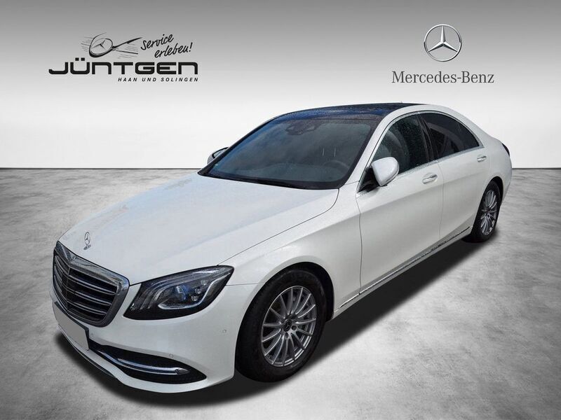 Designo diamantweiß bright Gebraucht 2020 Mercedes S350 Limousine | 66.666 € (Fairer Preis) - Bild 1/4