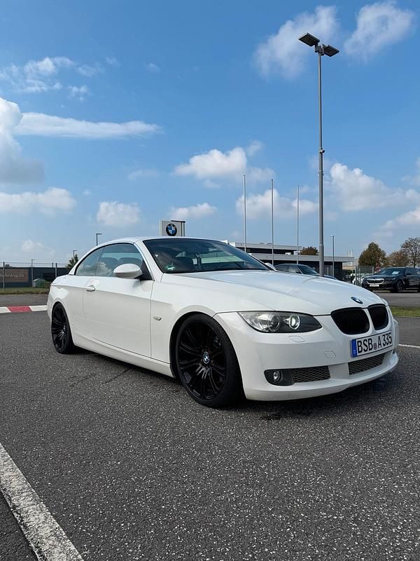 Weiß Gebraucht 2008 BMW 335 Cabriolet Cabrio | 14.500 € (Superpreis) - Bild 1/4
