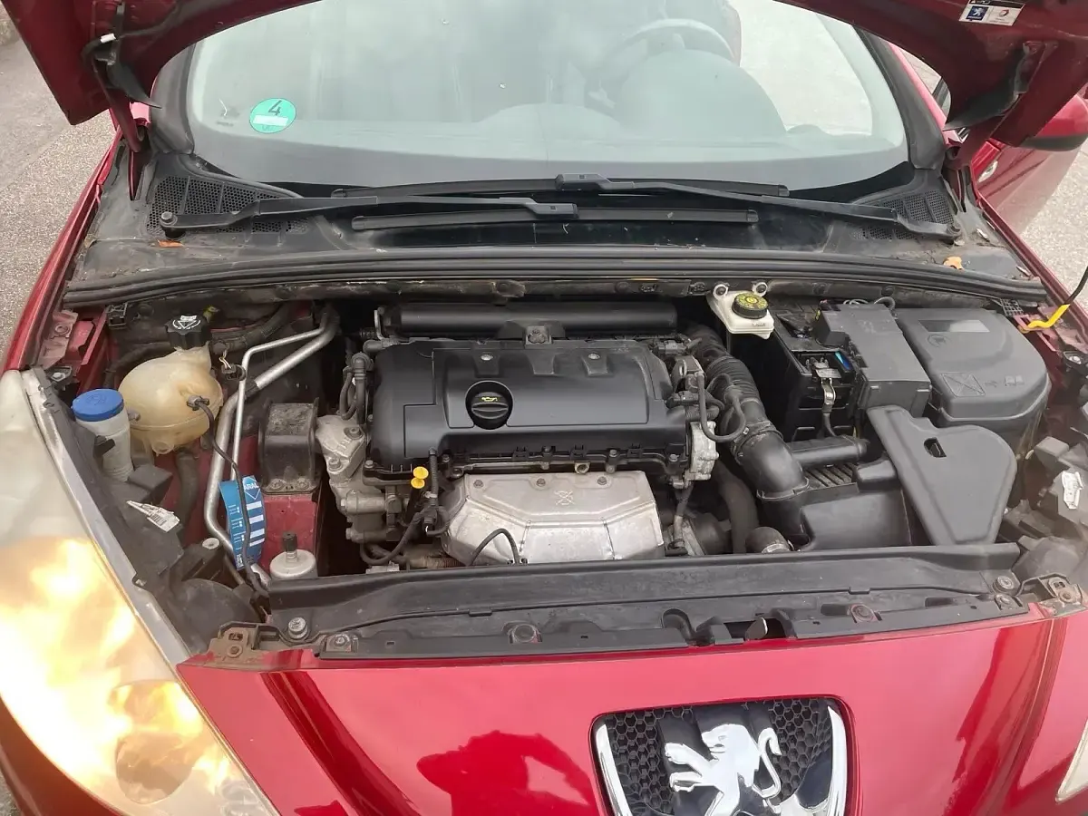 Gebraucht Peugeot 308 CC 2010 Rot Cabrio