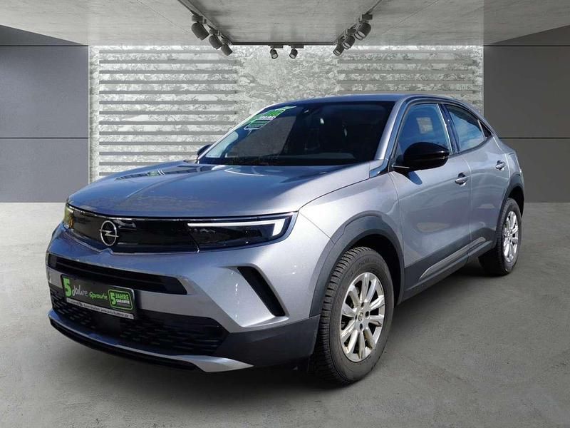 Gebraucht Opel Mokka Edition 101 PS (74 kW) 2021 Kontrast grau/quarz silber SUV