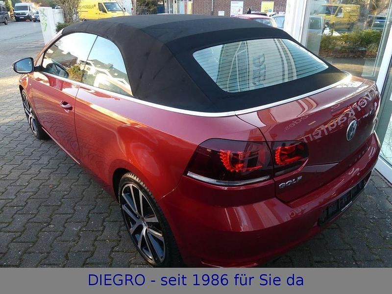 Gebraucht VW Golf Cabriolet Cup 105 PS (77 kW) 2014 Rot Cabrio