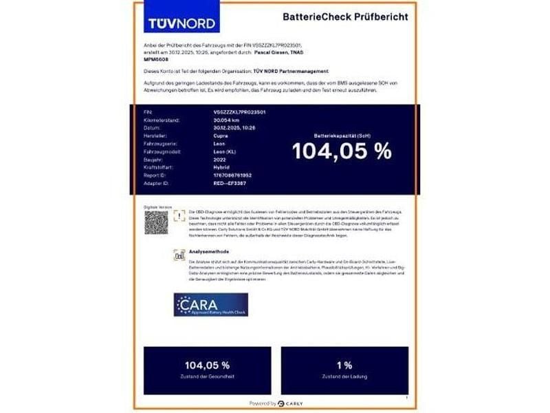 Second-hand Cupra Leon 2022 Alb Berlinǎ