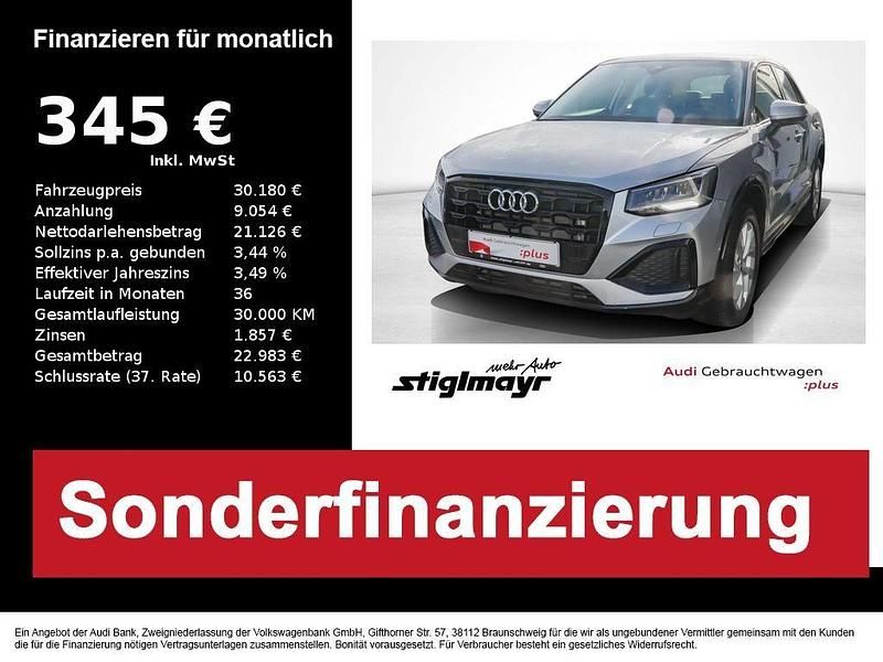 Florettsilber metallic Gebraucht 2024 Audi Q2 Advanced Plus SUV | 30.180 € (Guter Preis) - Bild 1/4