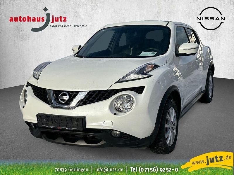Weiß Gebraucht 2017 Nissan Juke Tekna SUV | 12.490 € (Teuer) - Bild 1/4
