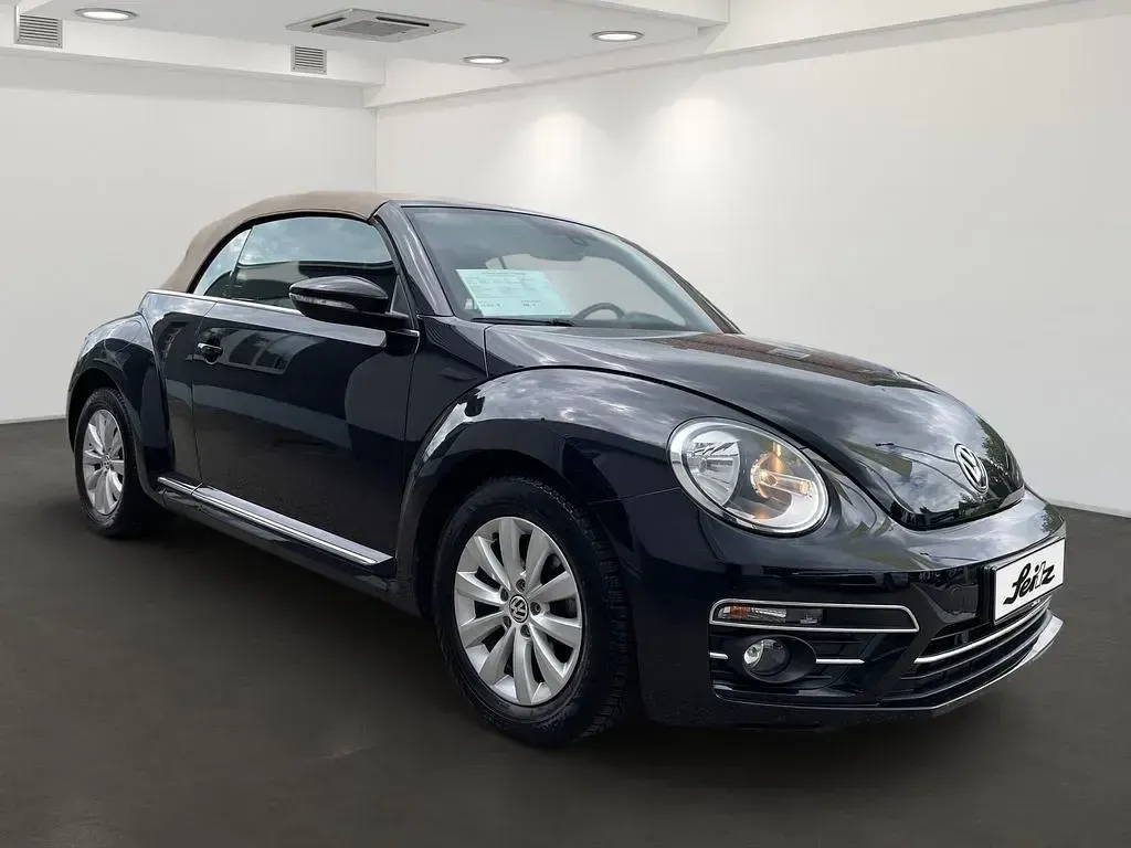 Gebraucht VW Beetle Cabriolet Design 105 PS (77 kW) 2018 Schwarz Cabrio