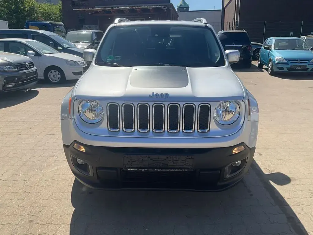Gebraucht Jeep Renegade Limited 140 PS (102 kW) 2015 Silber SUV