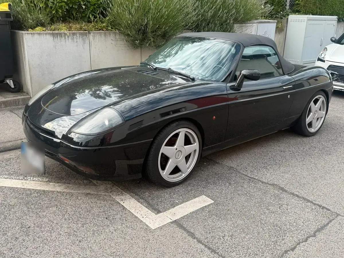 Gebraucht Fiat Barchetta 131 PS (96 kW) 1998 Schwarz Cabrio