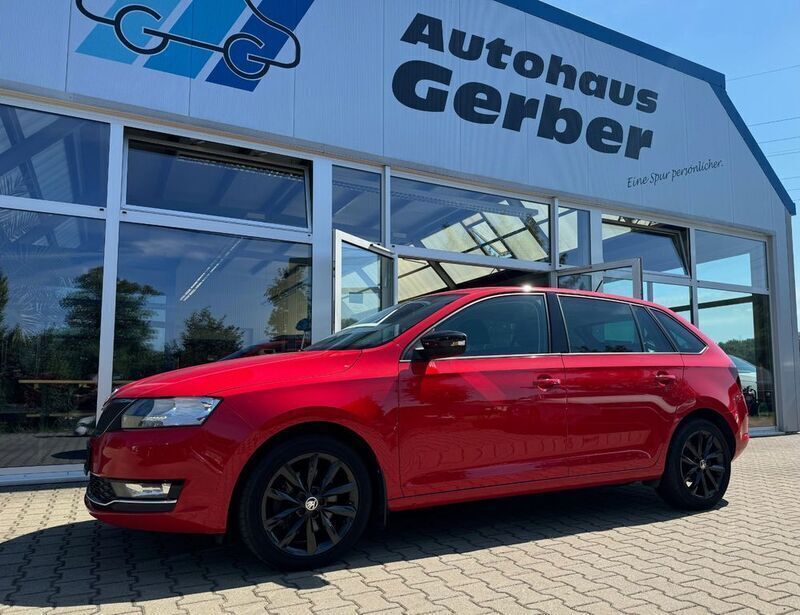 Gebraucht Skoda Rapid Style 110 PS (80 kW) 2019 Rot Limousine