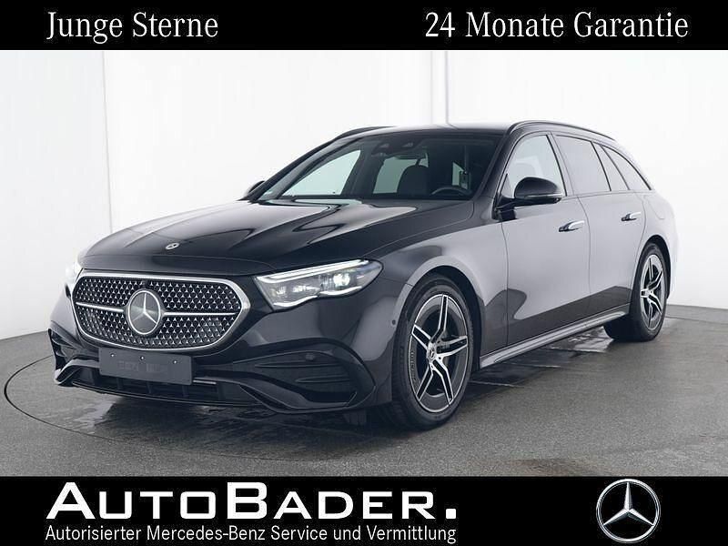 Schwarz Gebraucht 2024 Mercedes E300 AMG Limousine | 56.895 € (Superpreis) - Bild 1/4