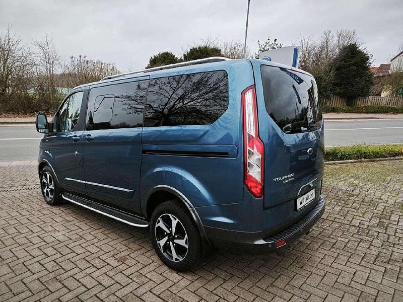 Gebraucht Ford Transit Custom Active 150 PS (110 kW) 2021 Chromablau metallic Van / Kleinbus