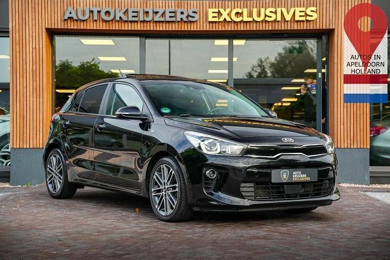 Schwarz Gebraucht 2018 Kia Rio Platinum Edition Kleinwagen | 14.746 € (Teuer) - Bild 1/4