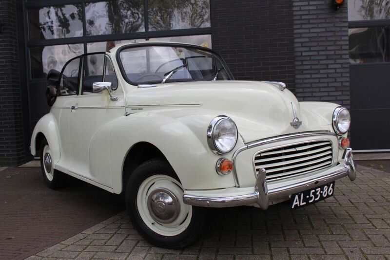 Weiß Gebraucht 1968 Morris Minor Cabrio | 10.300 € - Bild 1/4