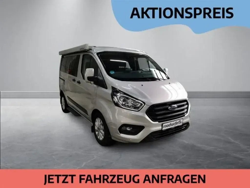 Gebraucht Ford Transit Custom Nugget 185 PS (136 kW) 2022 Silber Van / Kleinbus