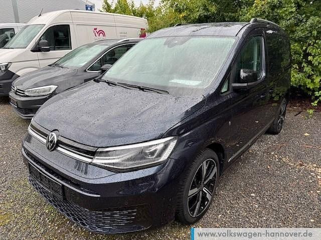 Starlight blue metallic Gebraucht 2021 VW Caddy Style Van / Kleinbus | 26.390 € (Guter Preis) - Bild 1/4