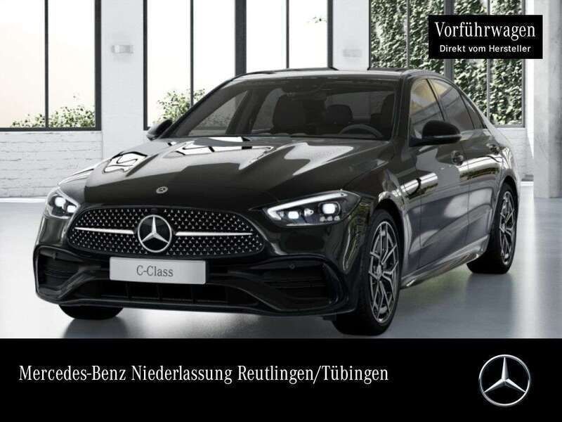 Unilack schwarz Gebraucht 2025 Mercedes C180 AMG Kombi | 46.990 € (Teuer) - Bild 1/4