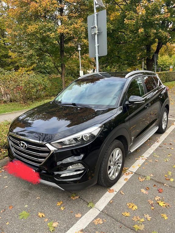 Schwarz Gebraucht 2017 Hyundai Tucson SUV | 15.500 € - Bild 1/4