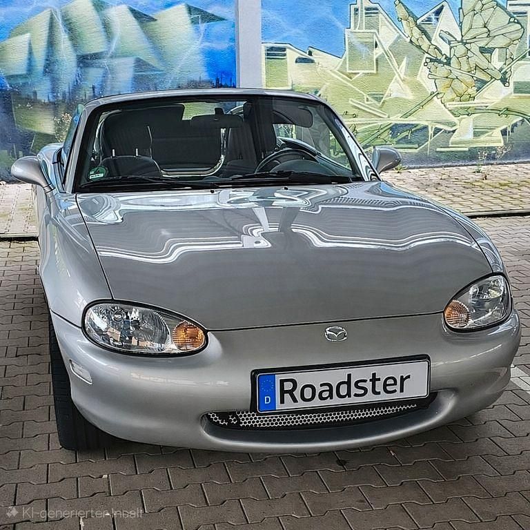 Gebraucht Mazda MX5 110 PS (80 kW) 2000 Silber Cabrio